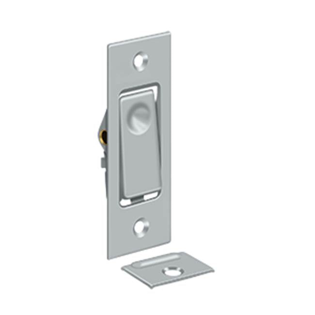 Deltana - Pocket Door Bolt, Jamb bolt - Brushed Chrome