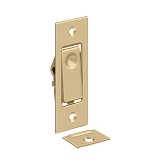Deltana - Pocket Door Bolt, Jamb bolt - Brushed Brass