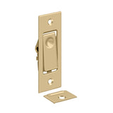 Deltana - Pocket Door Bolt, Jamb bolt - Brushed Brass