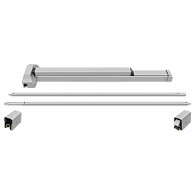 Deltana - Panic Device Rim 36'' w/Vertical Rod UL 3 Hours Fire-Rated - Aluminum