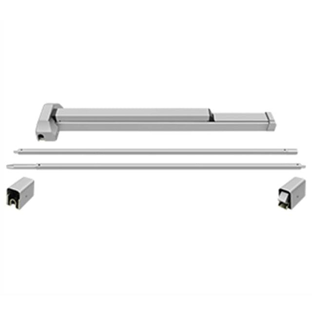 Deltana - Panic Device Rim 36'' w/Vertical Rod UL 3 Hours Fire-Rated - Aluminum