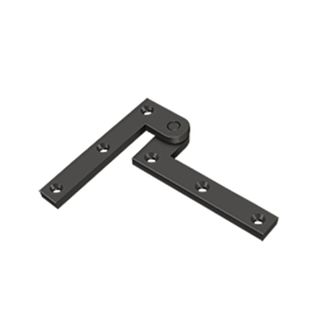Deltana - 3-7/8'' x 5/8'' x 1-5/8'' Hinge - Oil-rubbed Bronze