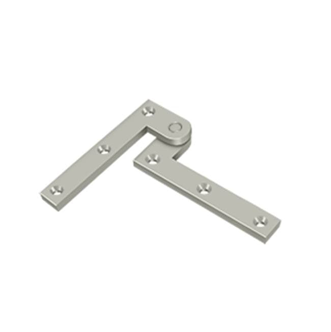Deltana - 3-7/8'' x 5/8'' x 1-5/8'' Hinge - Brushed Nickel