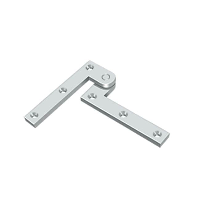 Deltana - 3-7/8'' x 5/8'' x 1-5/8'' Hinge - Polished Chrome