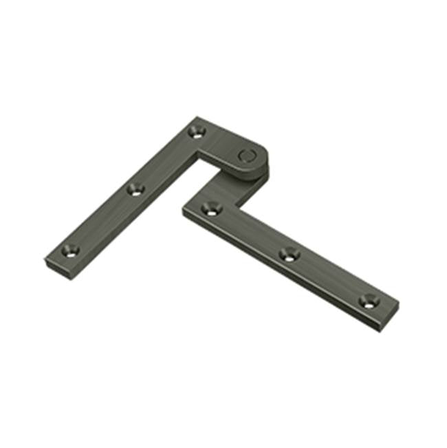 Deltana - 4-3/8'' x 5/8'' x 1-7/8'' Hinge - Antique Nickel