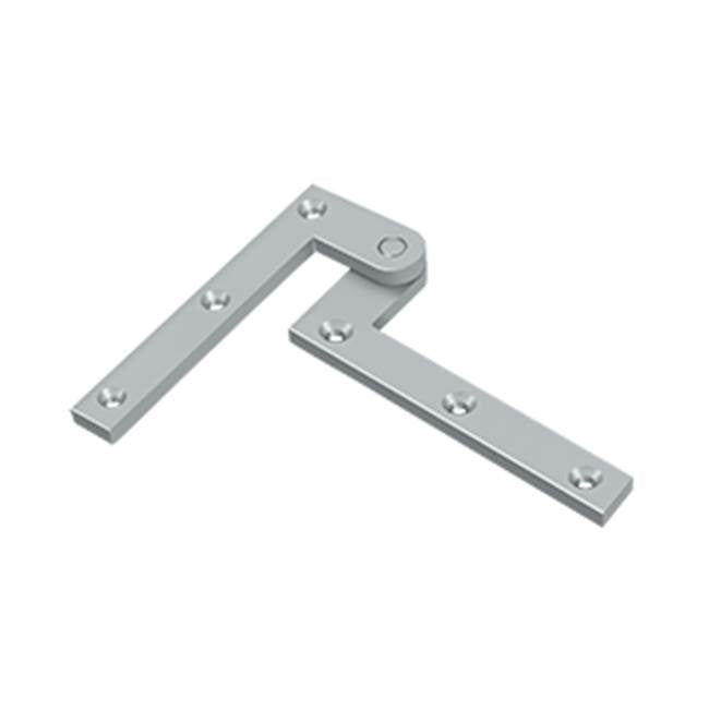 Deltana - 4-3/8'' x 5/8'' x 1-7/8'' Hinge - Brushed Chrome
