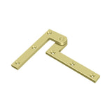 Deltana - 4-3/8'' x 5/8'' x 1-7/8'' Hinge - Polished Brass