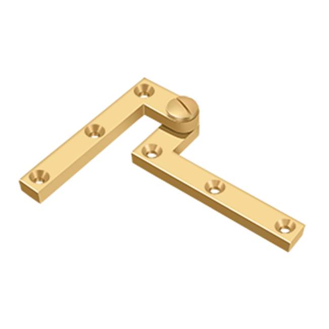 Deltana - 4-3/8'' x 5/8'' x 1-7/8'' Hinge - PVD Polished Brass
