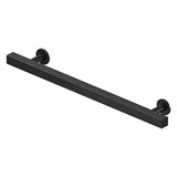 Deltana - Contemporary Cabinet Pull, 7'', Pommel, Solid Brass - Oil-rubbed Bronze