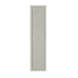 Deltana - Framed Push Plate, HD, 3 1/2'' x 15'' - Brushed Nickel