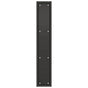 Deltana - Framed Push Plate, HD, 3 1/2'' x 20'' - Oil-rubbed Bronze