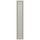 Deltana - Framed Push Plate, HD, 3 1/2'' x 20'' - Brushed Nickel