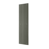 Deltana - Push Plate 3-1/2'' x 15'' - Antique Nickel