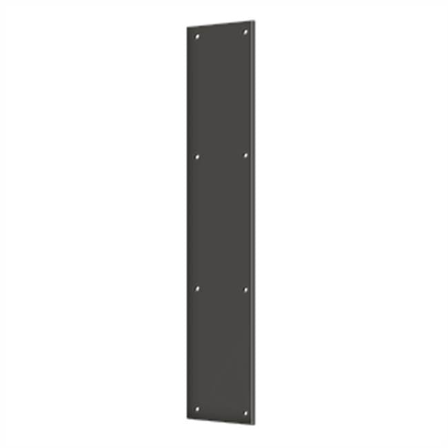 Deltana - Push Plate 3-1/2'' x 20'' - Oil-rubbed Bronze