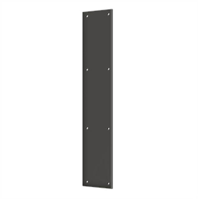 Deltana - Push Plate 3-1/2'' x 20'' - Oil-rubbed Bronze