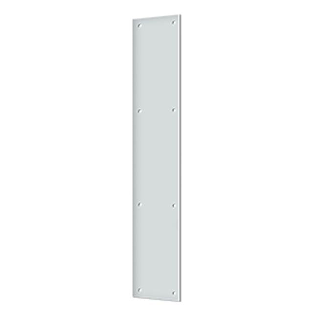 Deltana - Push Plate 3-1/2'' x 20'' - Polished Chrome