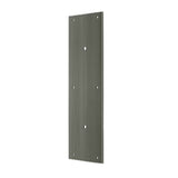 Deltana - Push Plate 15'' for 8'' Door Pull - Antique Nickel