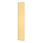 Deltana - Push Plate 20'' for 10'' Door Pull - PVD Polished Brass