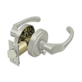 Deltana - Chapelton Lever Privacy, Left Hand - Brushed Nickel