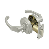 Deltana - Chapelton Lever Privacy, Right Hand - Brushed Nickel