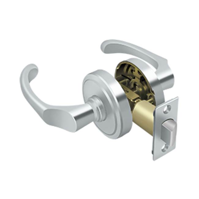 Deltana - Chapelton Lever Passage, Universal Handing - Polished Chrome