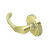 Deltana - Chapelton Lever Dummy, Universal Handing - Polished Brass