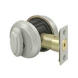 Deltana - Solid Brass Port Royal Deadbolt Lock Grade 2 - Brushed Nickel