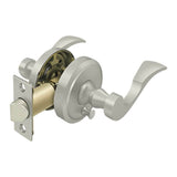 Deltana - Lacovia Lever Privacy, Left Hand - Brushed Nickel
