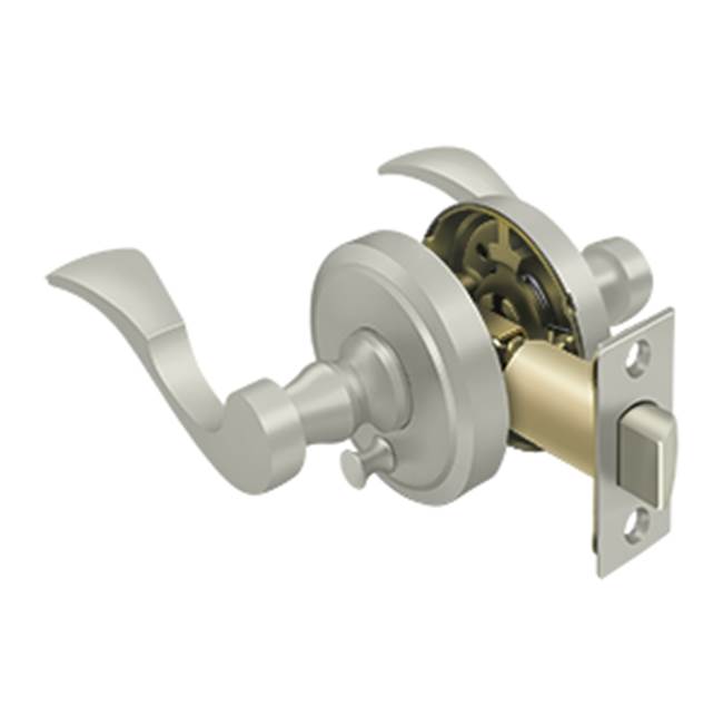 Deltana - Lacovia Lever Privacy, Right Hand - Brushed Nickel