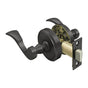 Deltana - Lacovia Lever Passage, Universal Handing - Oil-rubbed Bronze