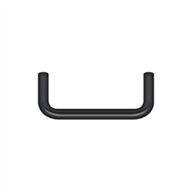 Deltana - Wire Pull, 3'' - Paint Black