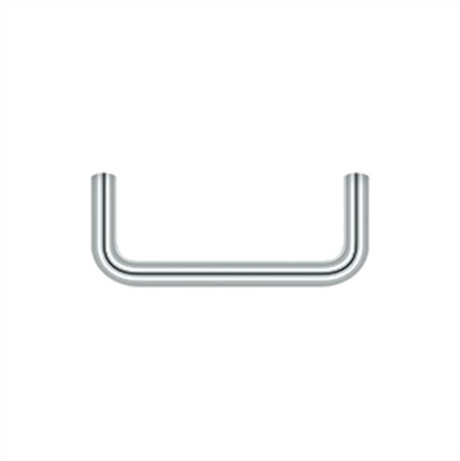 Deltana - Wire Pull, 3'' - Polished Chrome