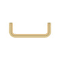 Deltana - Wire Pull, 3-1/2'' - PVD Polished Brass