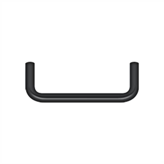 Deltana - Wire Pull, 3-1/2'' - Paint Black