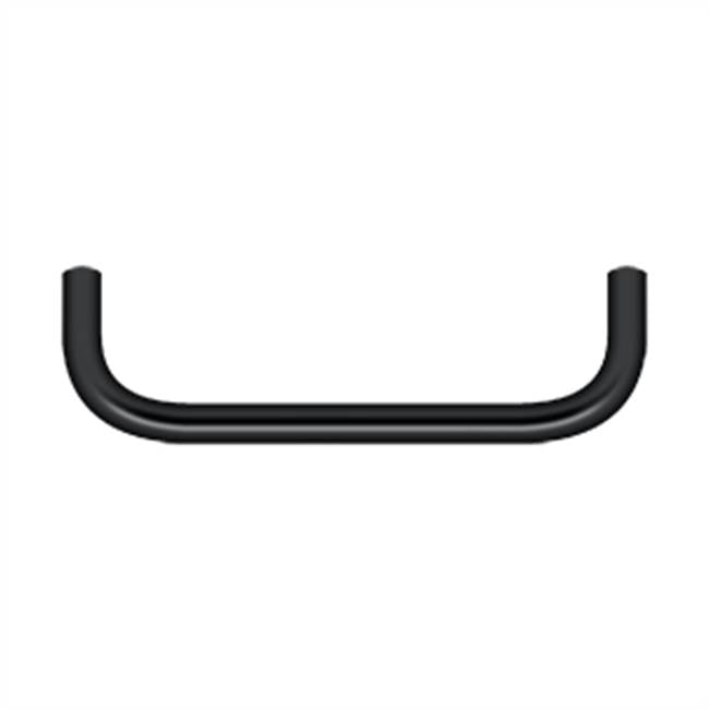Deltana - Wire Pull, 4'' - Paint Black