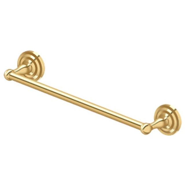 Deltana - 18'' Towel Bar, R-Series - PVD Polished Brass