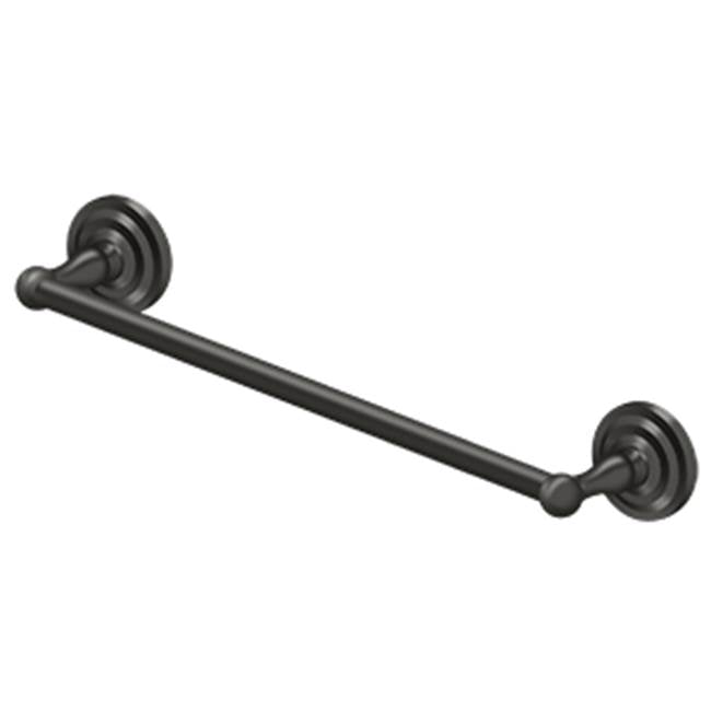 Deltana - 18'' Towel Bar, R-Series - Oil-rubbed Bronze