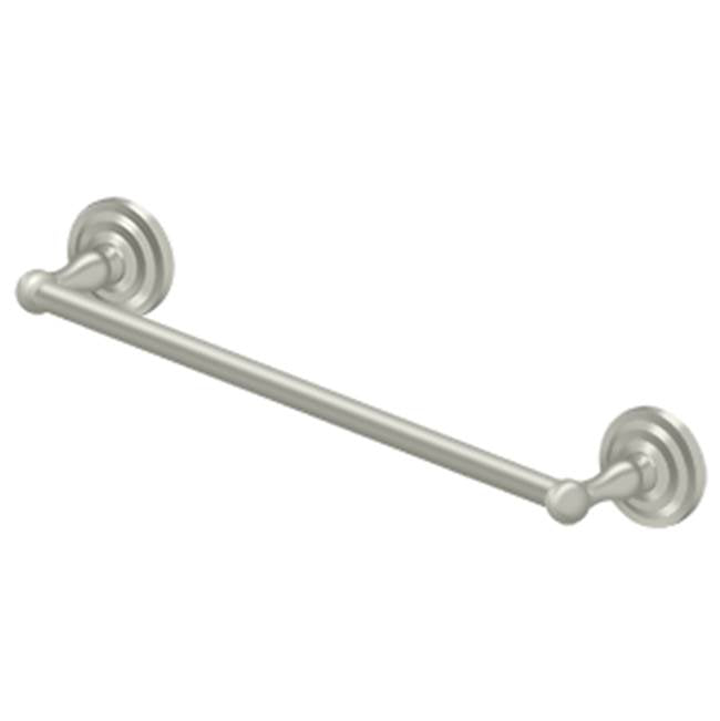 Deltana - 18'' Towel Bar, R-Series - Brushed Nickel