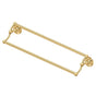 Deltana - 24'' Double Towel Bar, R-Series - PVD Polished Brass