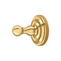 Deltana - Single Robe Hook, R-Series - PVD Polished Brass
