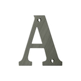 Deltana - 4'' Residential Letter A - Antique Nickel