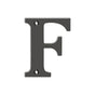 Deltana - 4'' Residential Letter F - Oil-rubbed Bronze