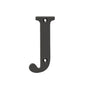 Deltana - 4'' Residential Letter J - Oil-rubbed Bronze