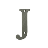 Deltana - 4'' Residential Letter J - Antique Nickel