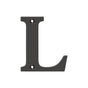 Deltana - 4'' Residential Letter L - Oil-rubbed Bronze