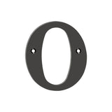 Deltana - 4'' Residential Letter O - Oil-rubbed Bronze