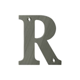 Deltana - 4'' Residential Letter R - Antique Nickel