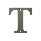 Deltana - 4'' Residential Letter T - Antique Nickel