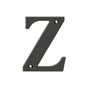 Deltana - 4'' Residential Letter Z - Oil-rubbed Bronze