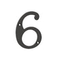 Deltana - 4'' Numbers, Solid Brass - Oil-rubbed Bronze